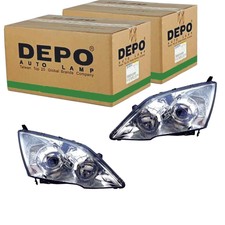 Scheinwerfer Satz Für Honda CR-V RD8 08/04-09/06 | H1/H1 Set Mit Elektrischer Leuchtweitenregulierung