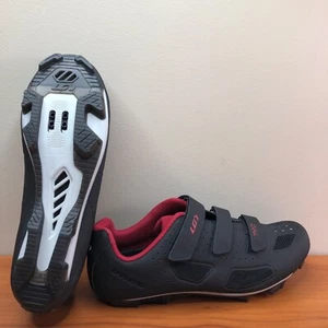 Louis Garneau Multi Air Flex II Clip In Cycling Shoes 1487307-020 Mens Size 11.5 - Picture 1 of 10