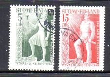 Finland Sc 283-84 1949 Labour Movement stamp set used Free Shipping