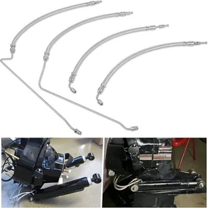 Trim Tilt Hydraulic Ram Cylinder Hose Kit For Mercruiser Alpha 1 2 & Bravo 1 2 3 - Bild 1 von 10
