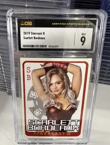 Scarlett Bordeaux 2019 Starrcast II Rookie Csg 9 - Foto 1 di 10