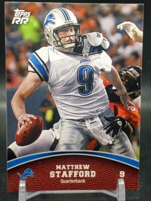 Matthew Stafford 2011 Topps Rising Rookies Quarterback Detroit Lions - Image 1 of 2