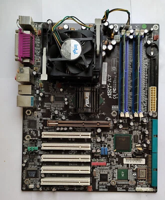 Abit IC7 i875P Motherboard with Pentium 4 3GHz CPU and 2GB RAM - Test OK! 766 - Image 1 of 4