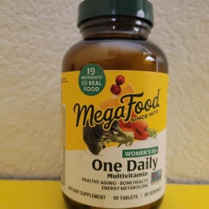 MegaFood Women's 55+ One Daily Multivitamin 90 Tablets 90 Servings New - Picture 1 of 2