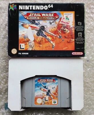 N64. STAR WARS ROGUE SQUADRON. SIN MANUAL. PAL ESPAÑA.NINTENDO 64.COMBINO ENVIOS - Imagen 1 de 4