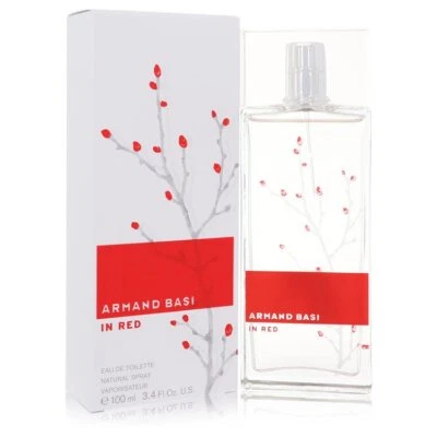 In Red by Armand Basi, Eau De Toilette Spray 100 ml For Women