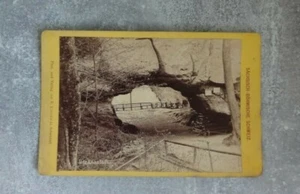 Der Kustall Suiza sajona foto vmtl alrededor de 1880 usada hermosa 16,7x10,7 cm - Imagen 1 de 2