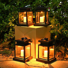 Waterproof Solar Lantern Hanging Light Led Yard Outdoor Patio Garden Yard Lamp