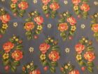 Vintage Laura Ashley Fabric - Garden Posy Chambray 2m x 120 w