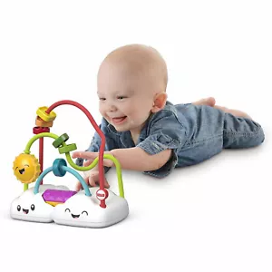Fisher Price Chasing Rainbows Bead Maze Colourful Infant Toy Multicolour FYL50 - Picture 1 of 5