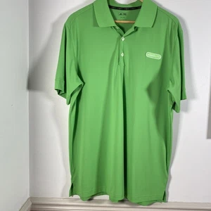 Camisa polo para hombre Adidas Golf Neo verde talla 2XL EN MUY BUENA CONDICIÓN - Imagen 1 de 5