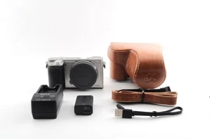 Sony Alpha ILCE-6000 24.3MP A6000 Body Silver [Excellent+] from Japan #Y8114 - Picture 1 of 12
