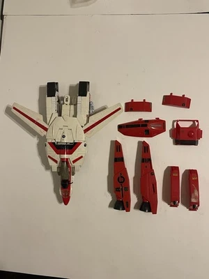 1985 Transformers Bandai G1 Jetfire W/ 8 Armor Pieces Read Description Jet Fire - Image 1 of 4