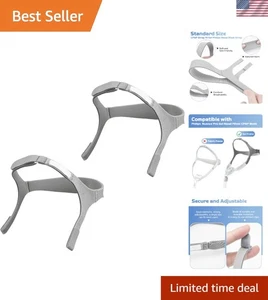 2 Packungen Ersatz Nuance Pro Kopfbedeckungen Kompatibel mit Philips Respironics N... - Bild 1 von 8
