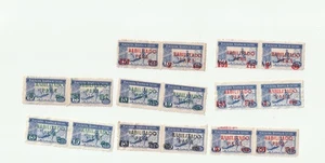 8 Parejas Asociación Benéfica de Correos Cartero Rural Habilitado Para  5 CTS - Picture 1 of 1