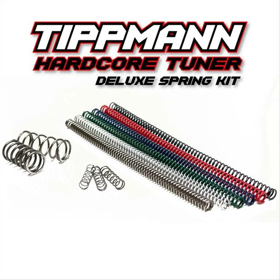 TechT Paintball Hardcore Tuner Deluxe Spring Kit For Tippmann A5 M98 & Similar - Image 1 of 1