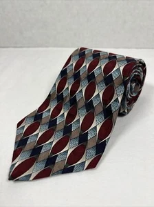Oscar De La Renta Men's Classic Necktie 100% Silk 4" Wide 57" Long - Picture 1 of 5