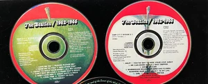 DISCS ONLY! The Beatles 1962 - 1966 CD 1 & 2 DISCS ONLY! - Foto 1 di 1