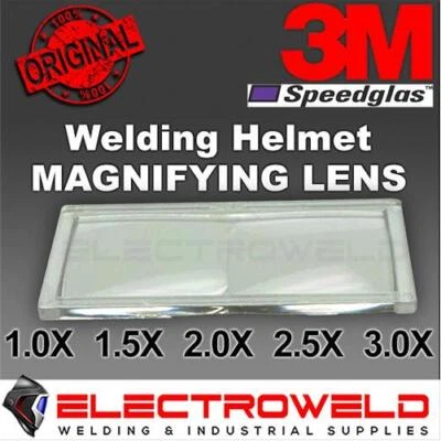 Magnifying Lens 1.0X 1.5x 2.0X - 3M Speedglas Welding Helmet 100,9100,9002,G5-01 - image 1 of 3