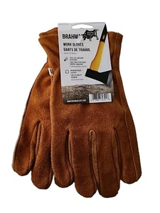 Brahma Leather Work Gloves Large NEW - Picture 1 of 2