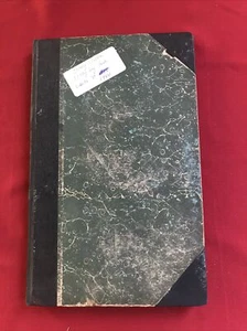 Central railroad company of New Jersey Communipaw Ferry time record 1944 - Picture 1 of 14