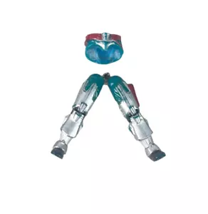 Vintage 1987 Hasbro ARAH GI Joe Cobra Commander Hong Kong fianchi e gambe RICAMBI - Foto 1 di 4