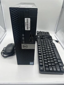 Dell OptiPlex 7050 SFF Desktop i7-6700 3.4GHz 16GB RAM 1TB HDD Win 10Pro 64-bit - Afbeelding 1 van 7