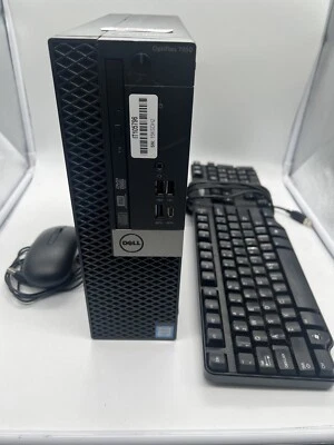 Dell OptiPlex 7050 SFF Desktop i7-6700 3.4GHz 16GB RAM 1TB HDD Win 10Pro 64-bit - Image 1 of 4