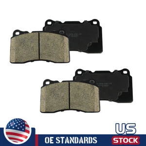 Pastillas de freno de cerámica de disco delantero cupé para Caddy ATS STS Mustang G8 Genesis - Imagen 1 de 7