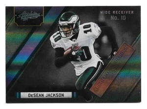 DeSean Jackson 2011 Panini Absolute Memorabilia Heroes Spectrum #11 #/100 Eagles - Imagen 1 de 2