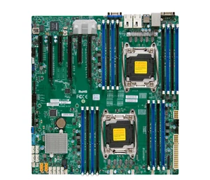 Supermicro X10DRi-T server eATX Mainboard LGA2011-3 Dual Socket 2x GbE für Xeon - Bild 1 von 1