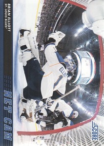 2012-13 Score Hockey Net Cam #NC5 Brian Elliott