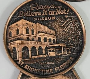 Vtg Ripley's Believe it or Not Souvenir Keychain Bottle Opener St. Augustine  - Picture 1 of 5