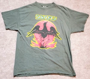 VINTAGE SOULFLY SHIRT Y2K 2000 BACK TO THE PRIMITIVE HERREN SCHWARZ XL ROCKBAND - Bild 1 von 4