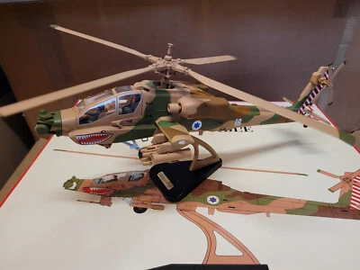 Model Power AH-64 Apache Hubschrauber IDF/AF Israel Desert Camouflage 1:48 - Bild 1 von 4