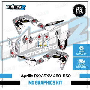Aprilia RXV SXV 450-550 Full Graphics Kit Detox2 - Picture 1 of 2
