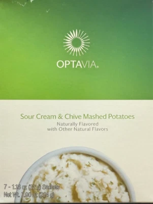 NEW Sour Cream & Chive Mashed Potatoes Optavia-NIB (7) exp 6/26 FREE SHIP - Image 1 of 2