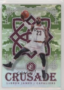 2016-17 Panini Excalibur Crusade Camo LeBron James #1