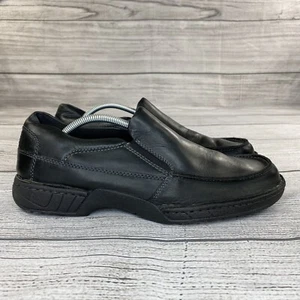 Mocassini Rockport Moc uomo taglia 10,5 W slip on casual comodi scarpe eleganti in pelle - Foto 1 di 9