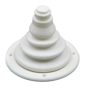 Boat White Nylon 120mm Rigging Wire Harness Steering Throttle Shift Cable Boot - Foto 1 di 4