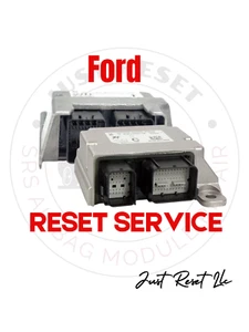 FOR ALL FORD SRS SAFETY MODULE RESET CRASH CODE CLEAR RESET SERVICE  - Picture 1 of 4