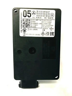 ✅ Radar Sensor Collisions Warner Fcw Mercedes A0009054907 GLA X156 C-Class W205  - Image 1 of 4