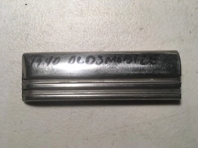 1940 Oldsmobile 90 Series COWL MOLDURA DE ACABAMENTO INOXIDÁVEL - Imagem 1 de 4