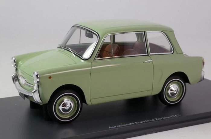 Schuco Autobianchi Bianchina Berlina 1962 1/18 green 450063400 modellino auto