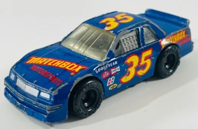 1990 Matchbox Superfast No 16 Chevrolet Lumina Blue 35 Diecast Made in Maucu - Image 1 of 4