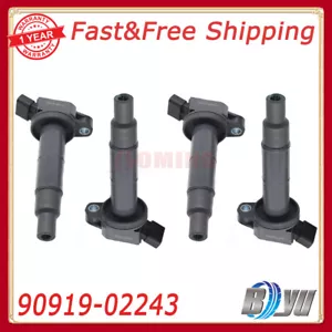 Set of 4 Ignition Coils UF333 for Camry Lexus Scion Rav4 Highlander tC Vibe 2.4L - Bild 1 von 12