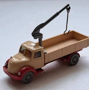 MAGIRUS Sirius mit Ladekran (Rundhauber) WIKING 426/3 HO neuwertig - Bild 1 von 6