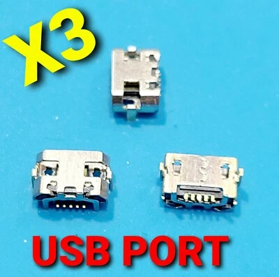 Amazon Kindle Fire 5th Gen SV98LN USB Dock Connector Charger Charging Port 3X   - Image 1 of 3