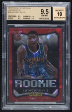 2013 Panini Father's Day Cracked Ice Anthony Davis #29 BGS 9.5 GEM MINT Auto
