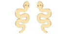 Schlangen Ohrstecker Gold 585 Ohrringe kleine Schlange Ohrschmuck Damen Herren